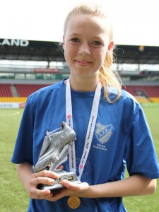 Pokalfighter Maja Nørkjær.