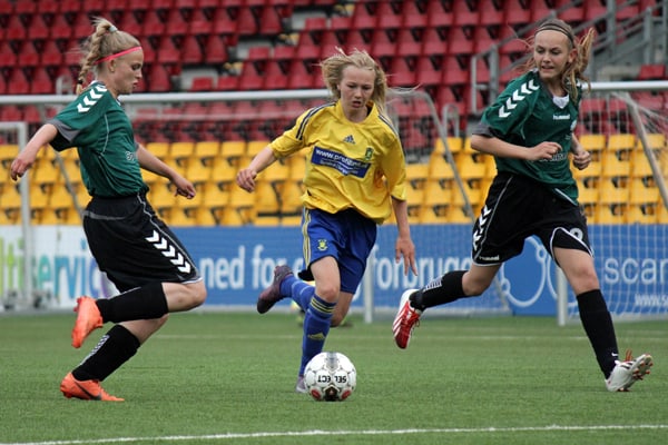 Pokalfinalen mod Brøndby har været et af sæsonens højdepunkter. Foto: Steen Trolle
