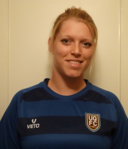 Line Johansen fortæller her om sit liv som målmand for University of Queensland FC.