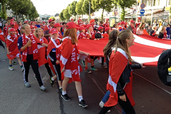 De danske fans har før været gode til at bakke op om kvindelandsholdet. Her ved sidste års EM i Sverige.