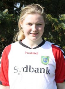 Julie Offersen - scorede tre mål.