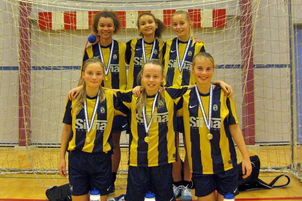 Glade vindere af Nykredit Cup fra Årslev.