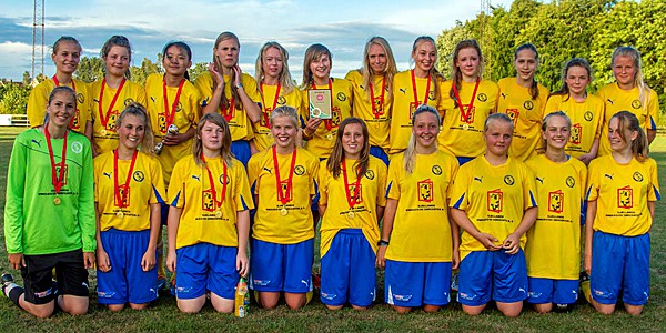 U17-pigerne fra Herfølge Boldklub-Køge Pige FC  var stensikre vindere  af efterårets Øst-række.