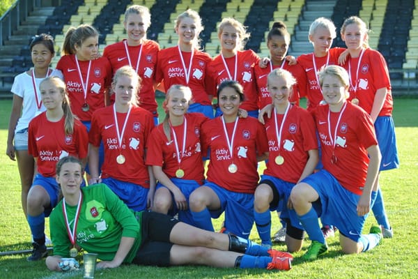 Hvidovres U17-piger vandt efterårets mesterrække under DBU København.