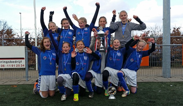 Glade U15-vindere af Maastricht Cup 2015.