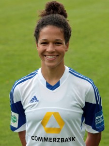 Frankfurts Celia Sasic.