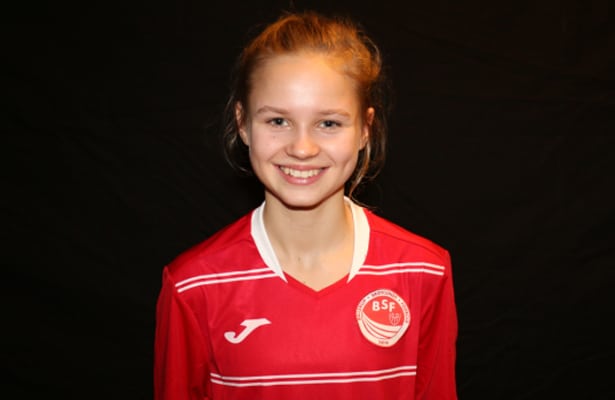 BSFs Josefine Hasbo blev kåret til futsalturneringens spiller i U15-årgangen.
