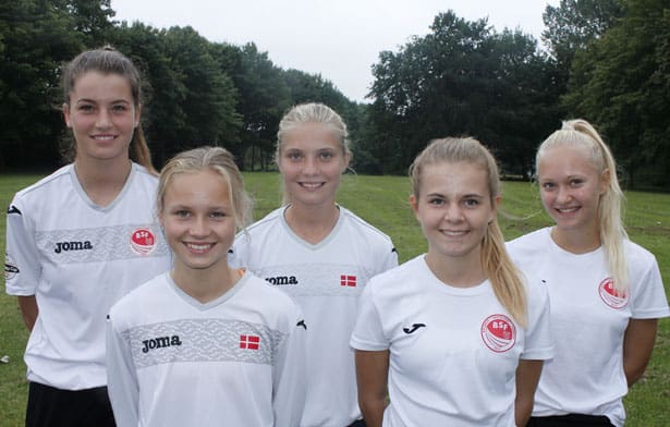 Fem nye i U18 DM-truppen hos BSF.