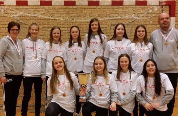 U16-piger fra Fortuna genvandt det jyske mesterskab.