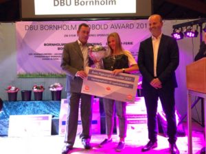 Årets pigeungdomsspiller 2017 DBU Bornholm