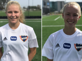 Emilie og Nikoline glæder sig til deres første landskampe