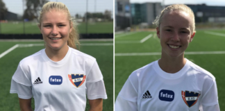 Emilie og Nikoline glæder sig til deres første landskampe