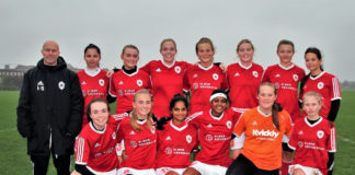 Sundbys U18 piger vinder Øst rækken