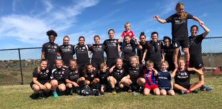 BSF kom tæt på den amerikanske fodboldkultur på træningslejr