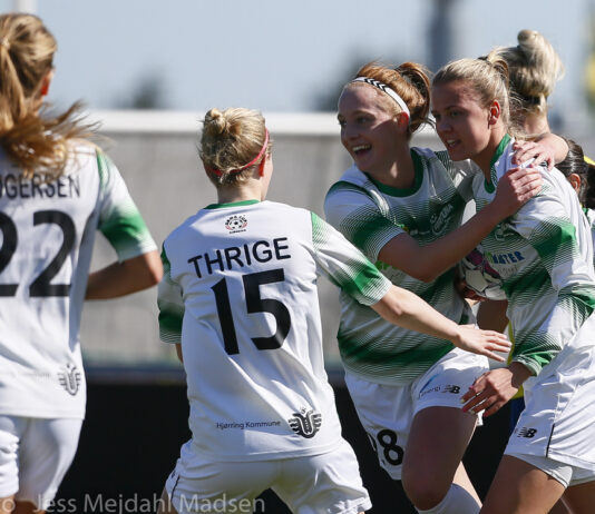 Ti skæve til Sara Thrige: “Det største er nok min debut på A-landsholdet”