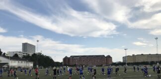 God start på fredags fællestræning i FA 2000