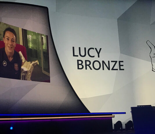 Lucy Bronze kåret til Europas bedste: “Hele mit hold kunne have vundet denne pris”
