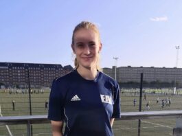 Oprustning på trænersiden i FA2000’s Pigeafdeling