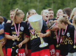 FC Nordsjællands pokalvindere fejres på rådhuset