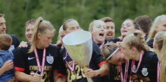 FC Nordsjællands pokalvindere fejres på rådhuset