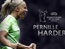 Pernille Harder kåret til årets bedste spiller i Europa for anden gang