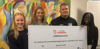 Drømmelegat skal styrke unge fodboldtalenter mentalt
