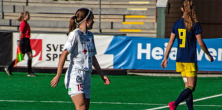 Mathilde fra Brøndby kan blive svensk mester på søndag