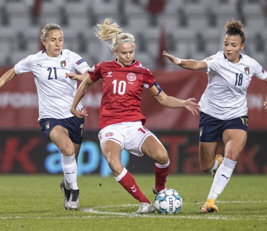 Brækket tå tvinger Harder til landsholdsafbud: Brøndby-profil indkaldt som afløser