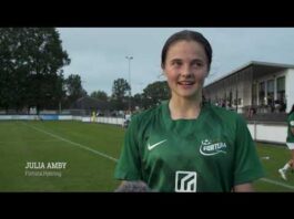 Julia Amby og Marie Fisker fik debut i pokalen