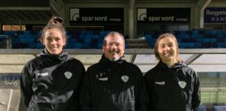 Køge Boldklubs kvindesenior trænerteam 2022