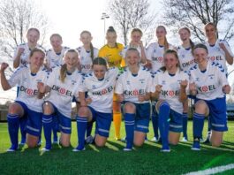 U16 DM-Ligaen: Varde IF til tops efter to sejre og 3 point til Kolding IF i Hjørring