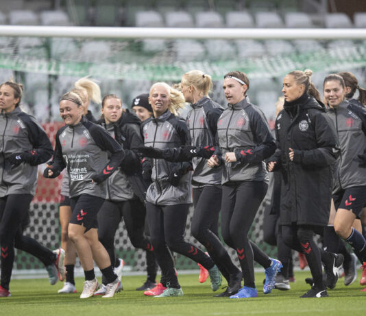 Landsholdet finpudser EM-formen i Helsingør