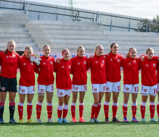 U16-landsholdet vender ubesejrede hjem fra træningsturnering i Norge