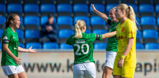 Regnen satte ikke en stopper for spilleglæden – Se højdepunkterne fra underholdende kamp mellem Thy-Thisted og Fortuna Hjørring