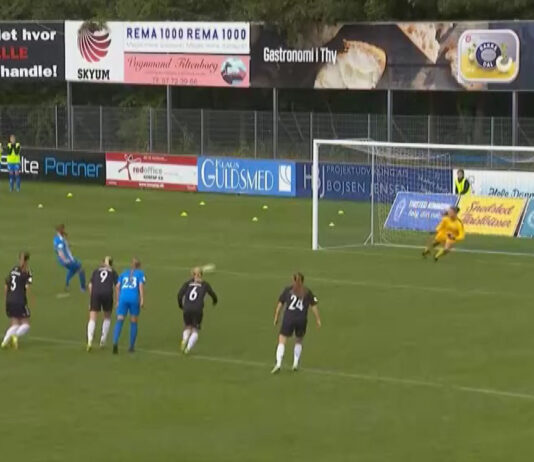 Thy-Thisted og Kolding deler i Gjensidige Kvindeliga – se målene her