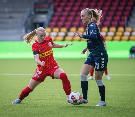 Første semifinale: FC Nordsjælland tager sejren over AGF Kvindefodbold i Gjensidige Kvindepokalen
