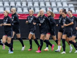 Amalie Vangsgaard dobbelt målscorer, da Danmark slog Tyskland