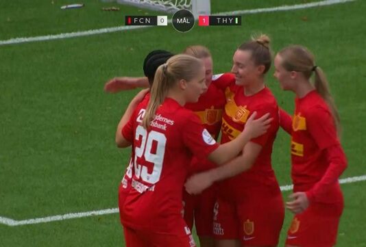 SE MÅLENE: FC Nordsjælland topper Gjensidige Kvindeliga efter ny sejr