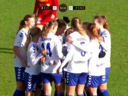 SE MÅLENE: Kolding IF erobrer 1. pladsen i Gjensidige Kvindeliga