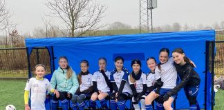 Aalborg KFUMs U11-piger kan nu søge læ for regn, blæst og sol