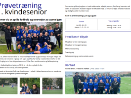 FA 2000 inviterer til prøvetræning