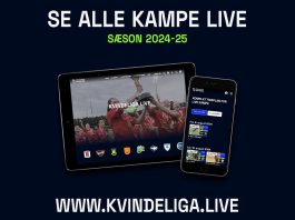 Se alle kvindeligaens kampe live på Kvindeliga.live