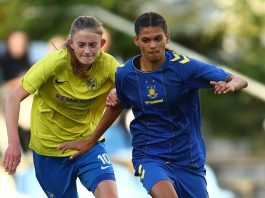Mila Bischoff scorede to gange i debut for Brøndby