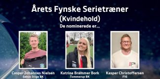 Serietrænere kæmper om titlen som årets fynske træner