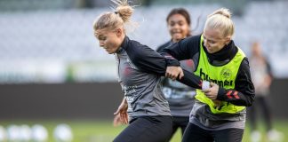 Stine Larsen er tilbage på banen efter 567 dages fravær