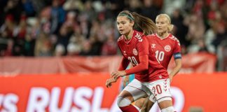 Signe Bruun sørgede for målene, da Danmark slog Island