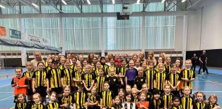 Skjold Birkerød-piger fejrede fællesskab og fodbold med internt stævne