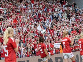 Kvindelandsholdet kan rykke ind i Parken