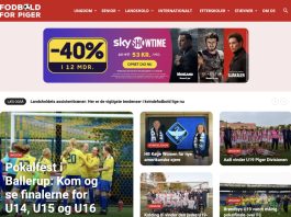 FODBOLD FOR PIGER lukker den 1. juli 2025