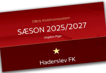 Haderslev FK tildeles DBU’s pigelicens